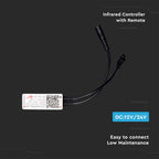 Sterownik Wifi do paska / 3w1+RGB / Ściemnianie / Sterowanie: Pilot Wifi