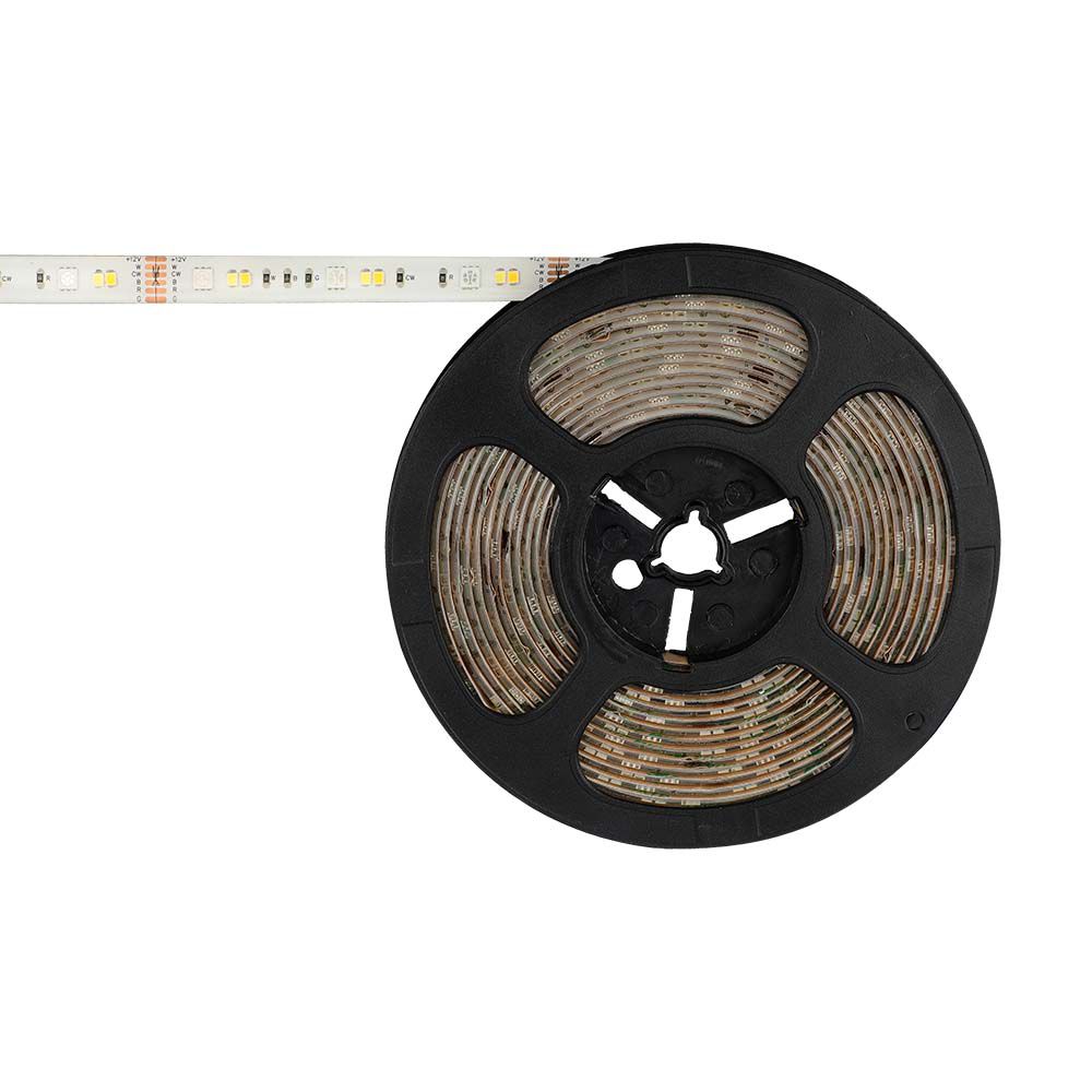 10W Zestaw Taśma LED z zasilaczem / Kompatybilny z Amazon Alexa i Google Home / Barwa: RGB+3w1 / IP65 (EU Wtyczka)