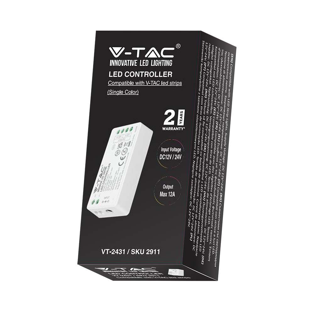 Sterownik WiFi do paska LED CCT / Zasilanie: 12V-24V
