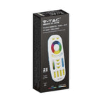 Pilot WiFi RGB+CCT do sterowników SKU 2912, 2913 / 4 strefowy / Obudowa: Biała