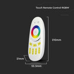 Pilot WiFi RGB+W do sterowników SKU 2912, 2913 / 4 strefowy / Obudowa: Biała