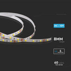 8W Taśma LED / Barwa:3000K / Zasilanie: 12V / IP20 / Rolka:5m