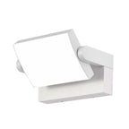 17W Lampa ścienna LED / Barwa:4000K / Obudowa: Biała / Kwadratowa