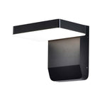 17W Lampa ścienna LED / Barwa:3000K / Obudowa: Czarna / Kwadratowa