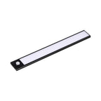 1.5W Oprawa pod szafkowa na baterie z czujnikiem ruchu 30cm / Barwa:4000K / IP20 / Obudowa: Czarna / Ładowanie USB