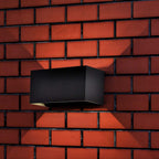 24W Lampa ścienna LED / Barwa:4000K / Obudowa: Szara / Kwadratowa