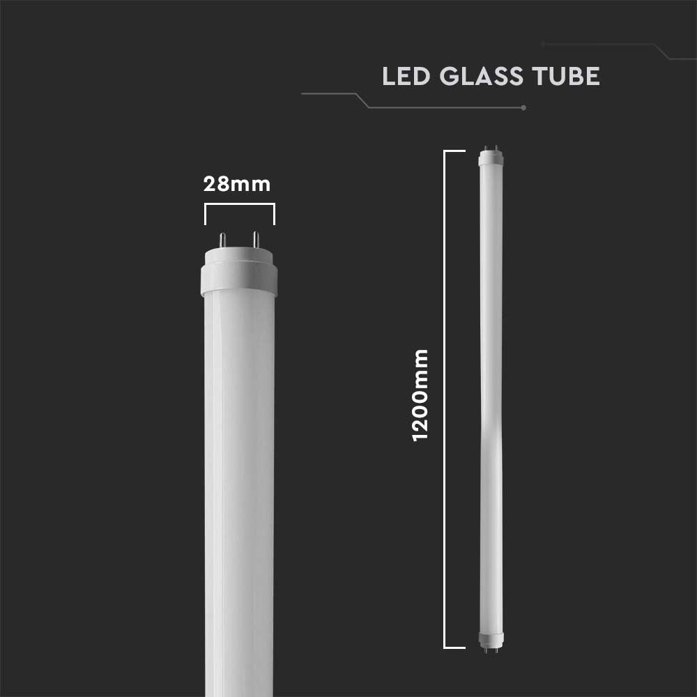 18W Świetlówka LED T8 120cm / Trzonek:G13 / Barwa:4000K
