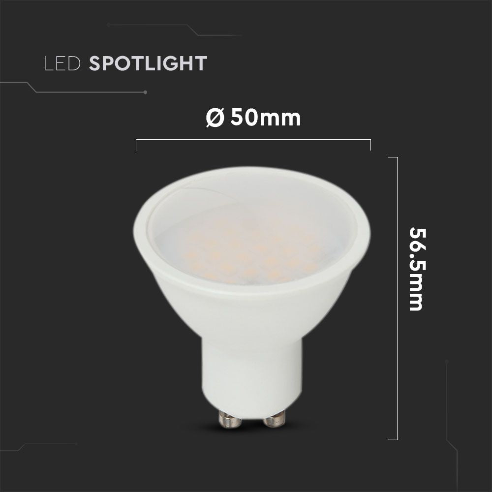 2.9W GU10 Żarówka LED / Barwa:6500K / Trzonek: GU10
