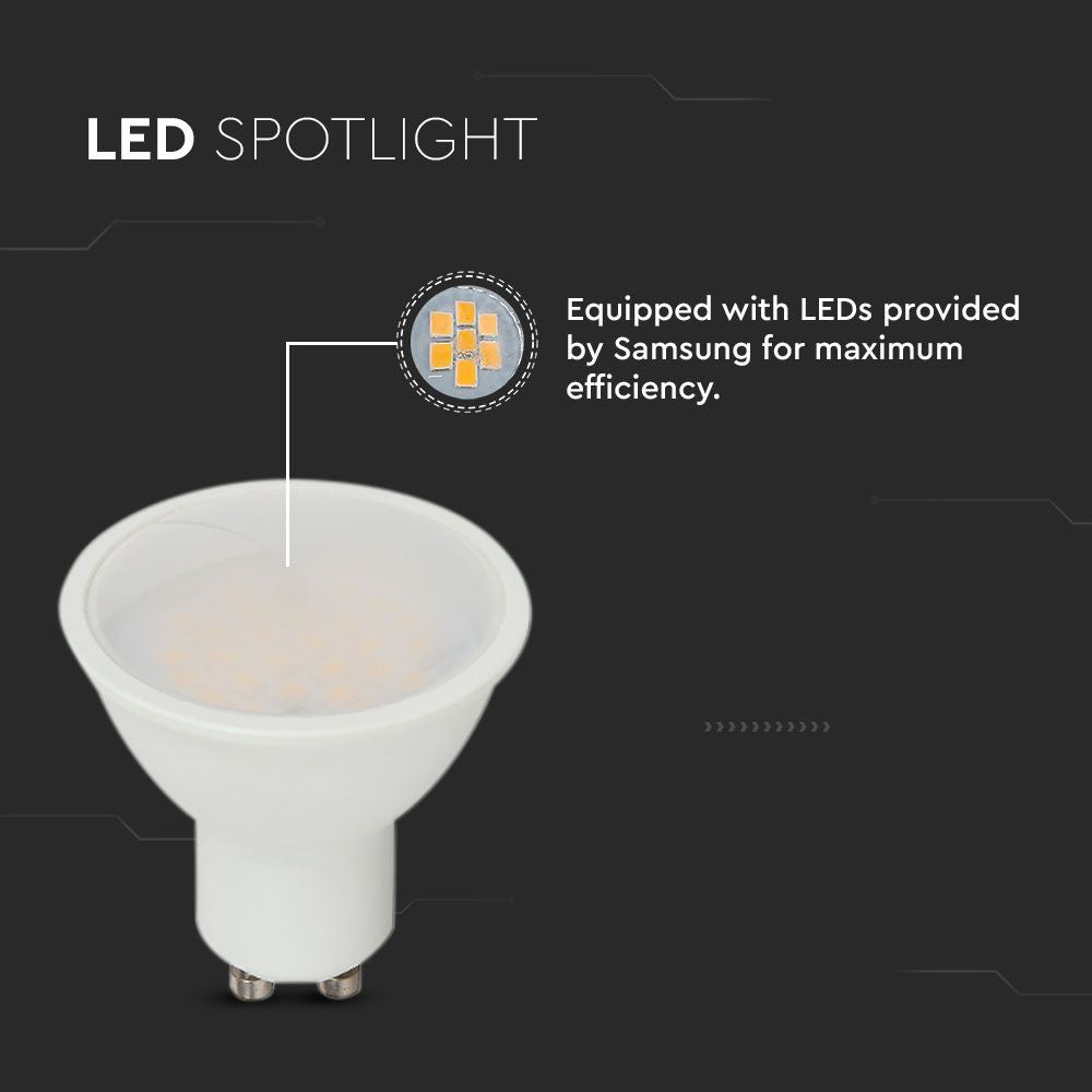 2.9W GU10 Żarówka LED / Barwa:6500K / Trzonek: GU10