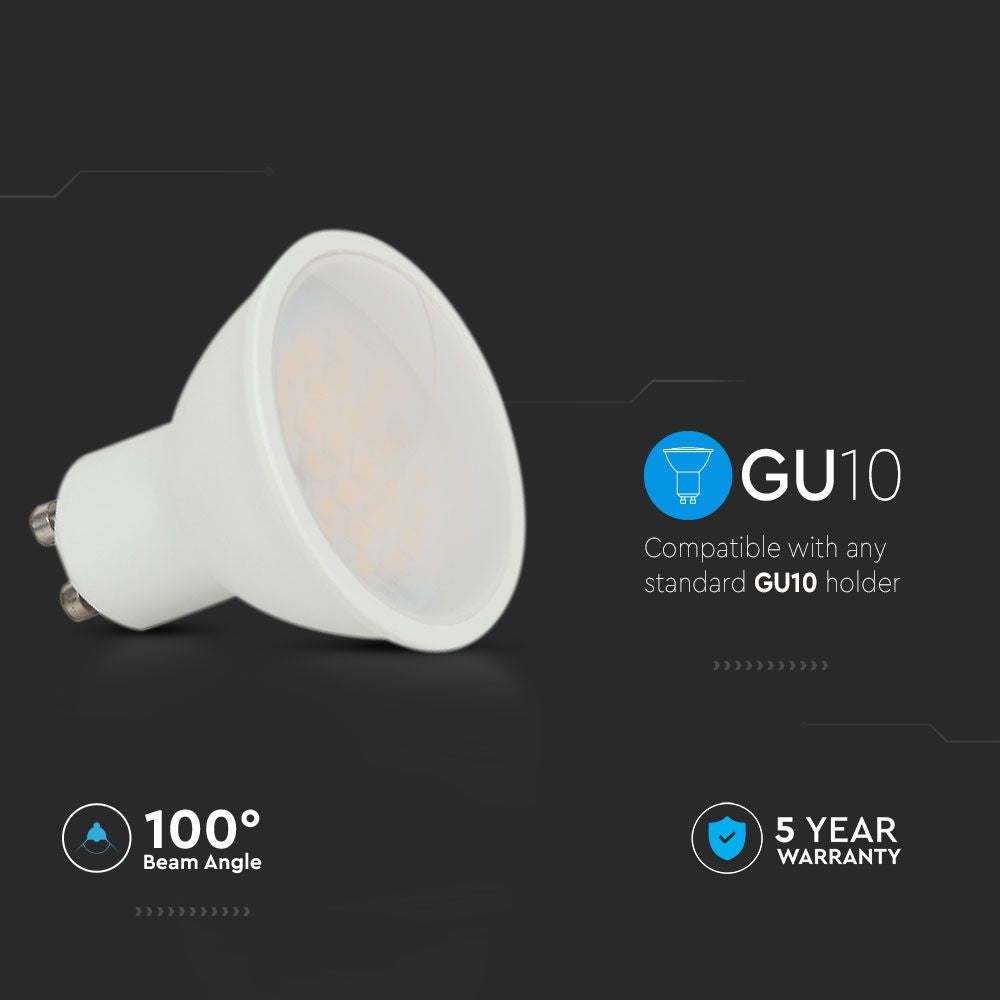 2.9W GU10 Żarówka LED / Barwa:6500K / Trzonek: GU10
