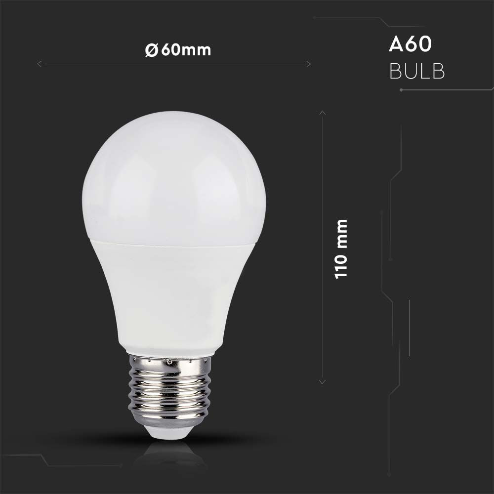 8.5W A60 Żarówka LED Kompatybilna z Amazon Alexa i Google Home / Barwa: RGB+WW+CW / Trzonek:E27