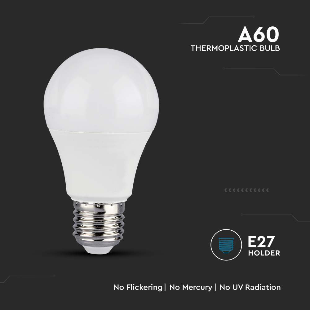 8.5W A60 Żarówka LED Kompatybilna z Amazon Alexa i Google Home / Barwa: RGB+WW+CW / Trzonek:E27