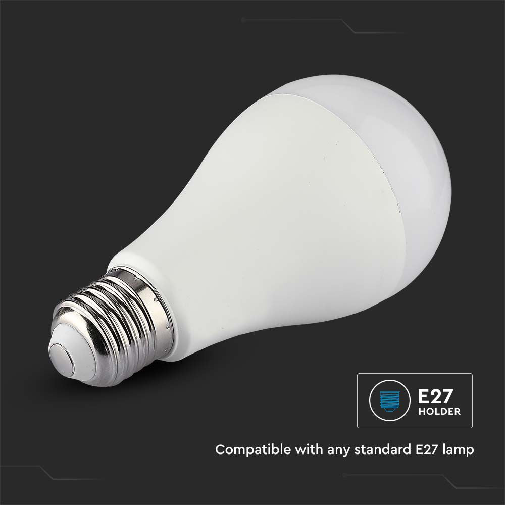 14W A65 Żarówka LED Kompatybilna z Amazon Alexa i Google Home / Barwa: RGB+2700K-6500K / Trzonek:E27