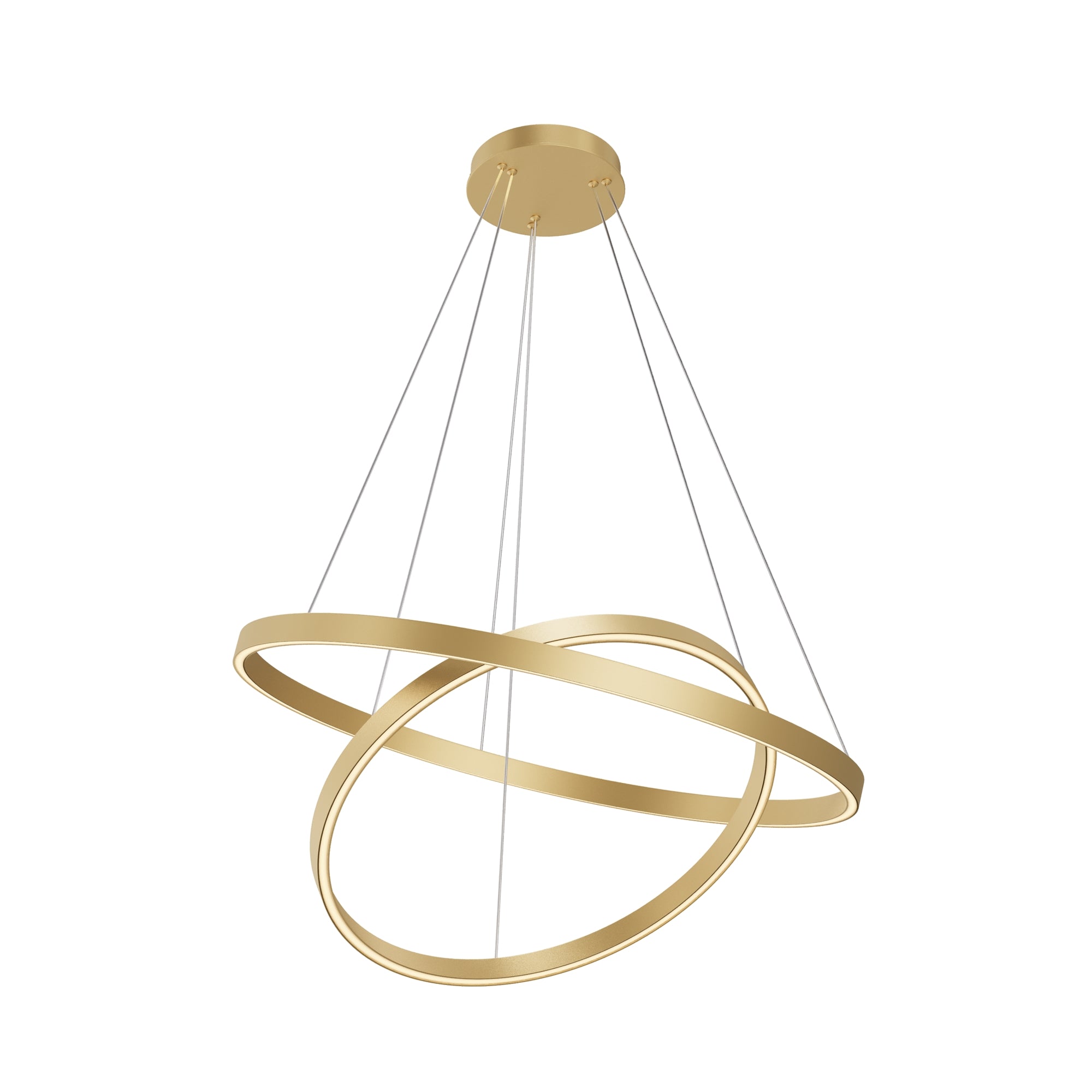 Maytoni Lampa wisząca Rim - Aluminium - Mosiądz MOD058PL-L74BSK