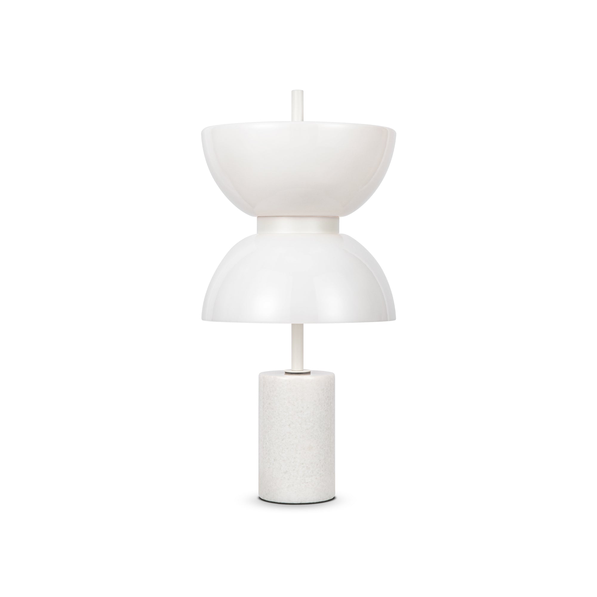 Maytoni Lampa stołowa Kyoto - Metal + marmur - Biały MOD178TL-L11W3K