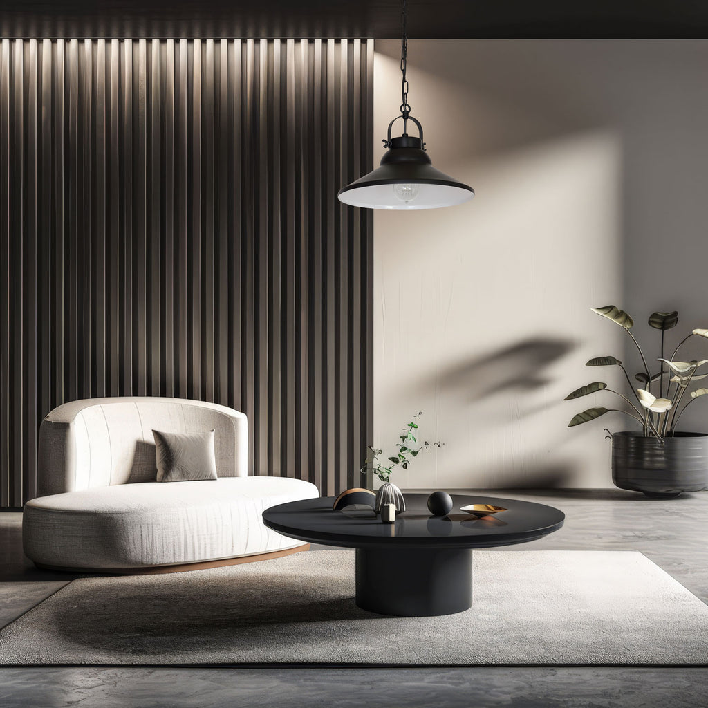żyrandol Iron black 1xE27