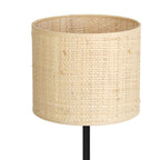lampka gab. H 34 Rattan cylinder shade dia 180, h 150 1xE27