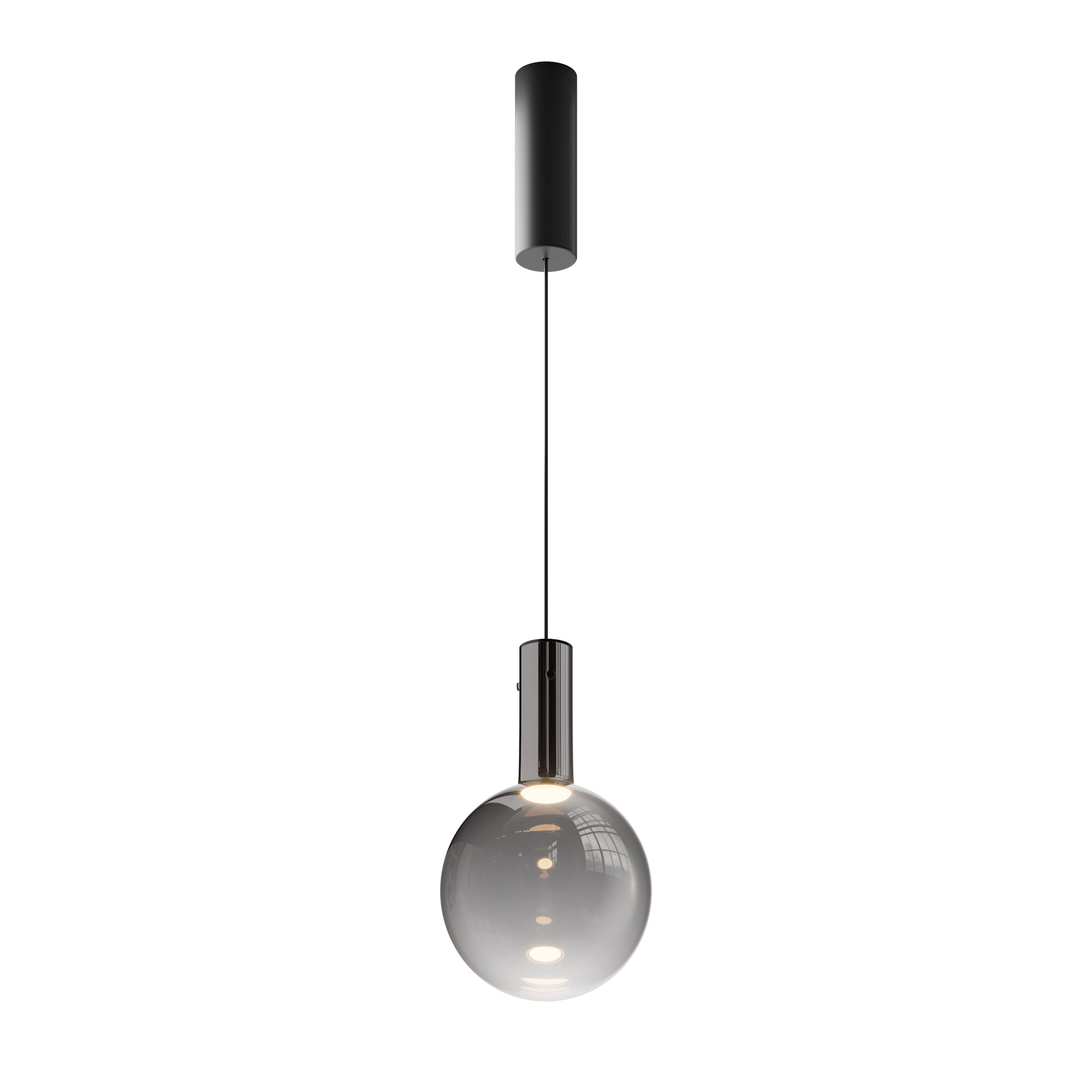 Maytoni Lampa wisząca Nebula - Metal - Czarny MOD182PL-L4B3K