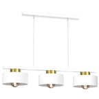żyrandol Marti white/gold 3xE27