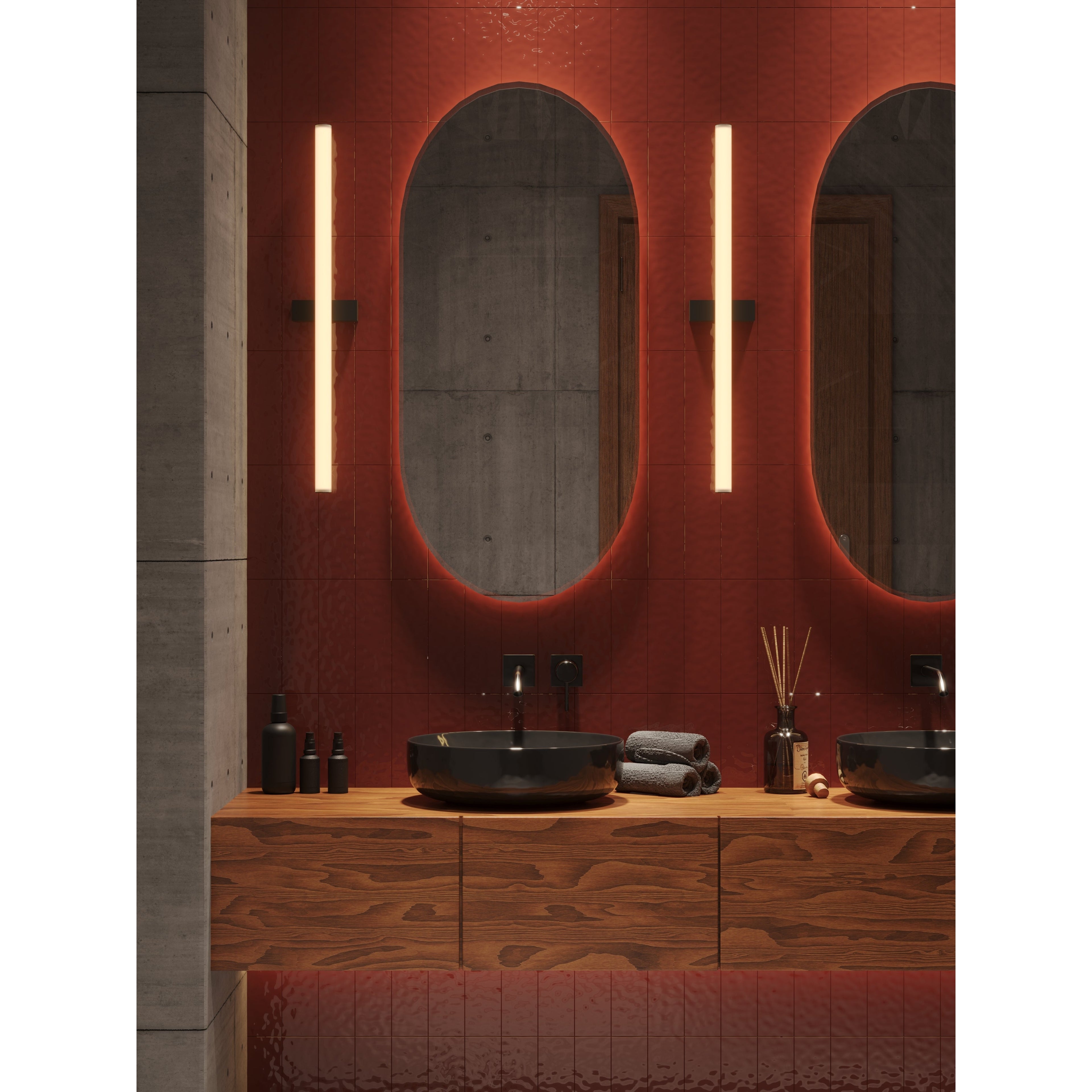 Maxlight Kinkiet Thora - Metal - Czarny W0421D