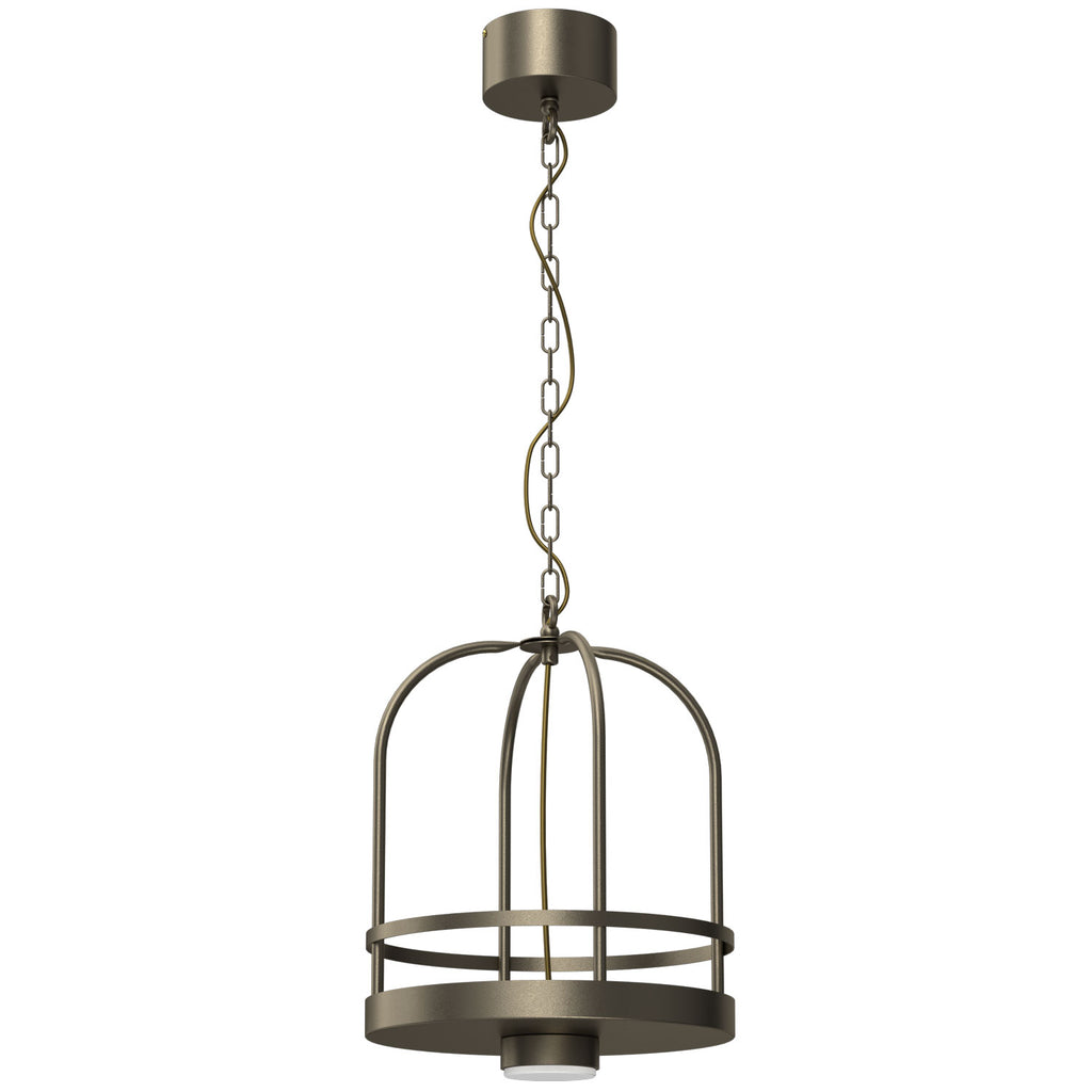 żyrandol Zona round dia 300 titanium-bronze 1xGX53