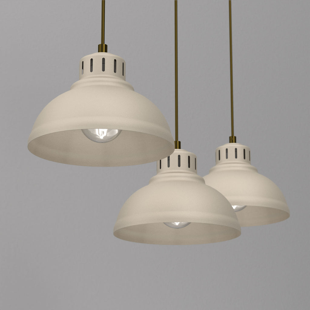 żyrandol Sven beige 3xE27