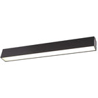 Maxlight Oprawa natynkowa Linear - Metal + akryl - Czarny C0190