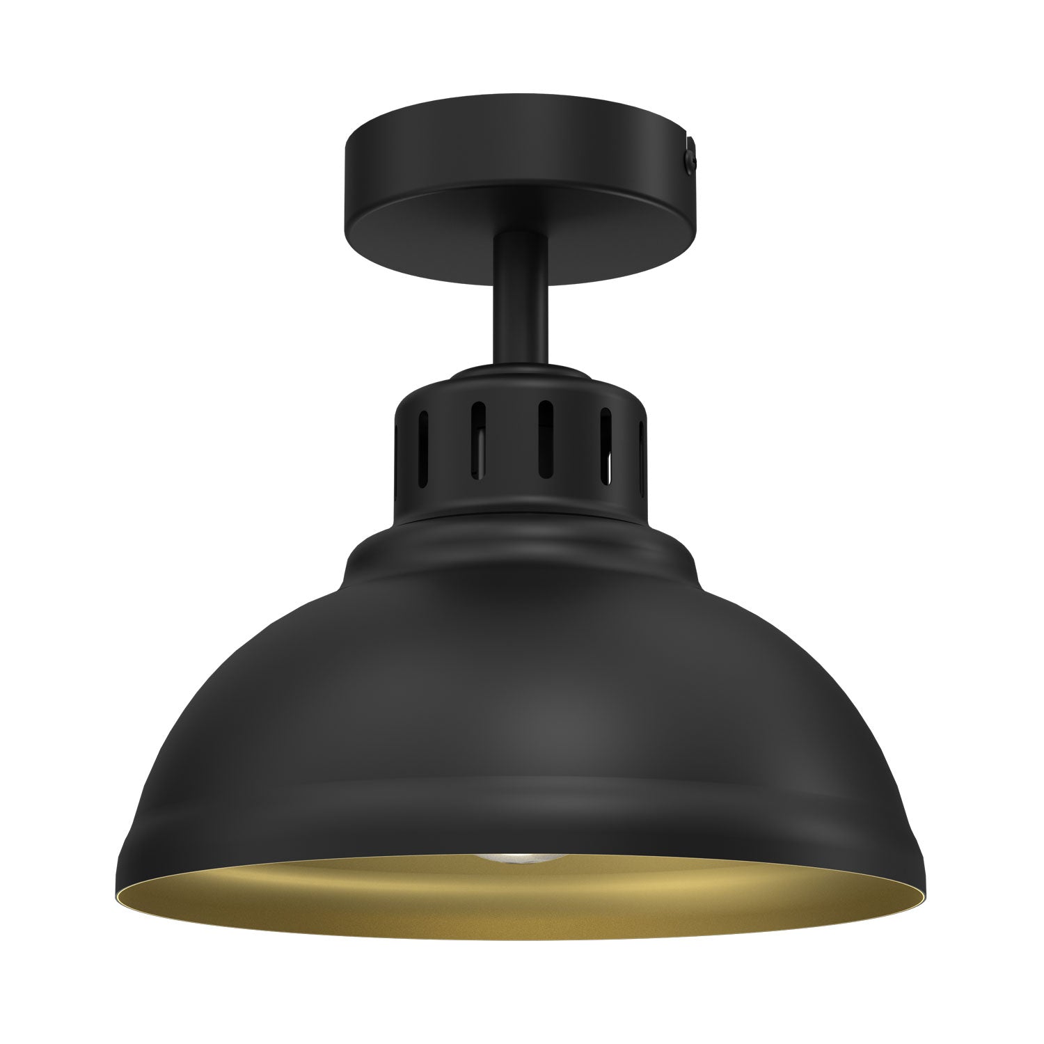 plafon Sven black/gold 1xE27