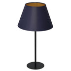 lampka gab. Arden H 58 black, cone shade dia 150/300, h 180 navy blue/gold 1Xe27