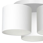 plafon Arden white, cylinder shade white 3xE27