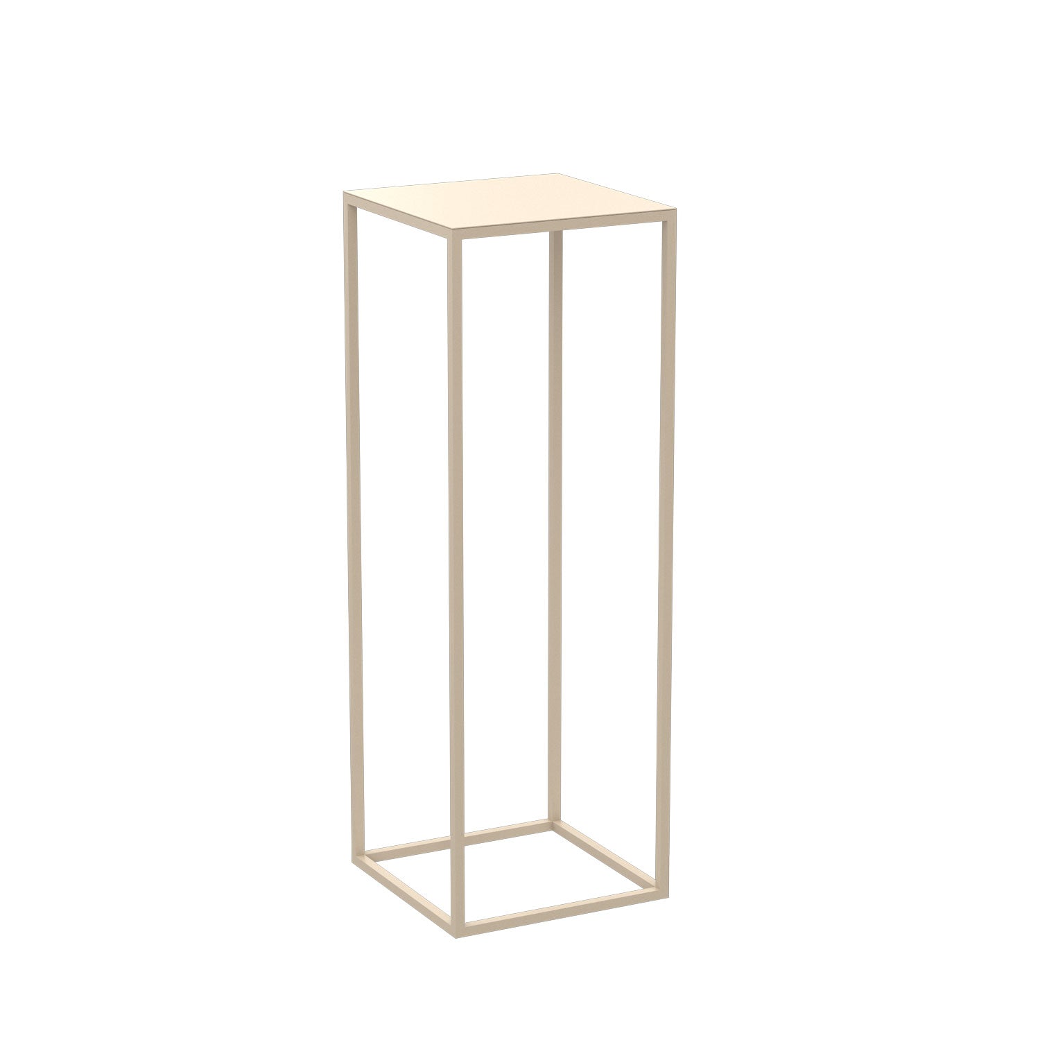 Flower stand Column A 700x240x240 beige