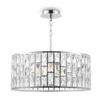 Maytoni Lampa wisząca Gelid - Metal - Chrom MOD184-PL-04-CH