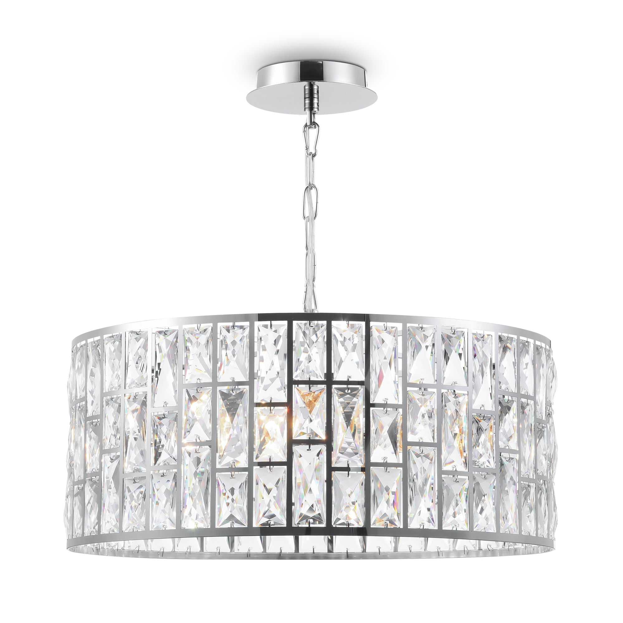 Maytoni Lampa wisząca Gelid - Metal - Chrom MOD184-PL-04-CH