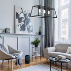ceiling lamp Frame trapeze 3xE27 (colour black matt)