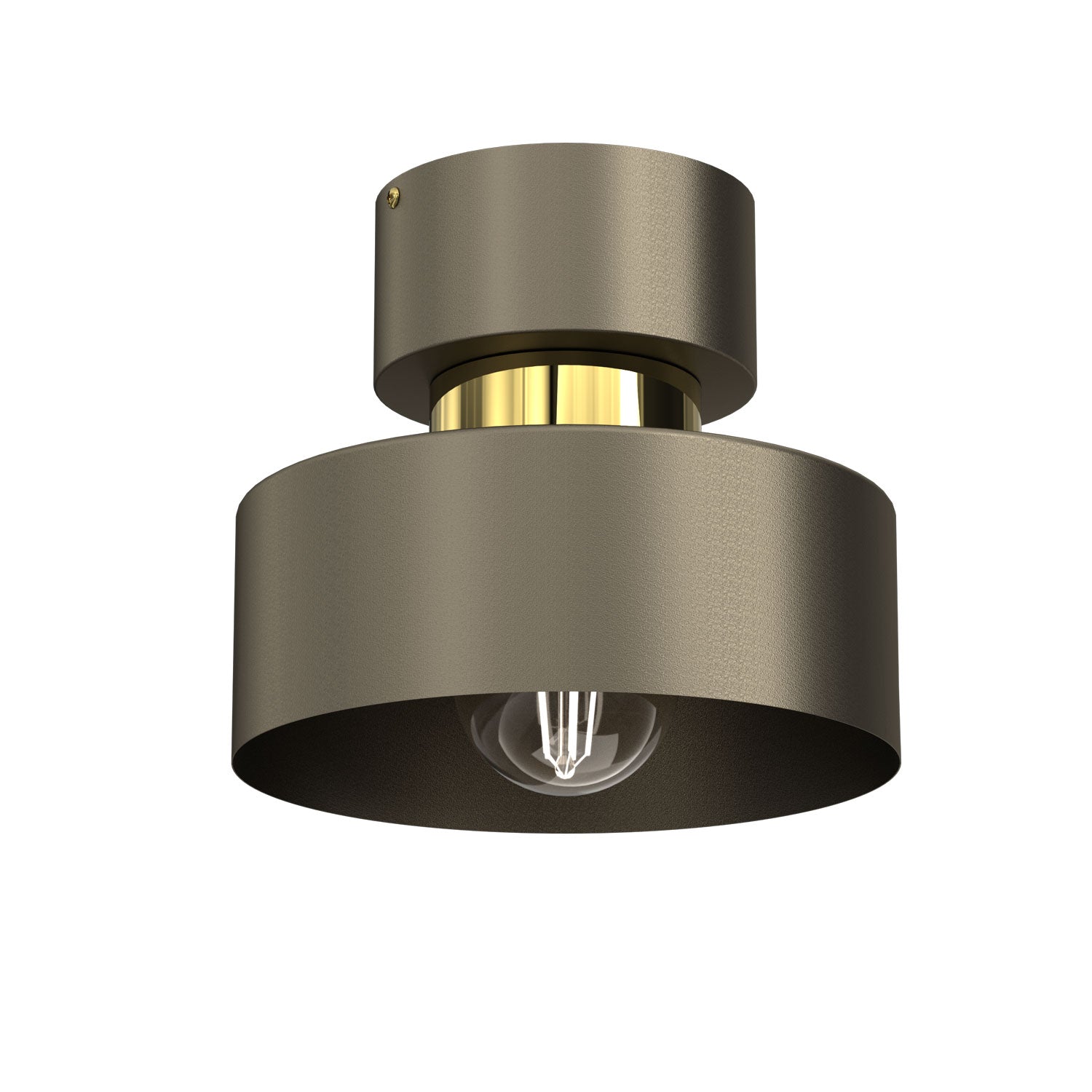 plafon Marti titanium-bronze/gold 1xE27