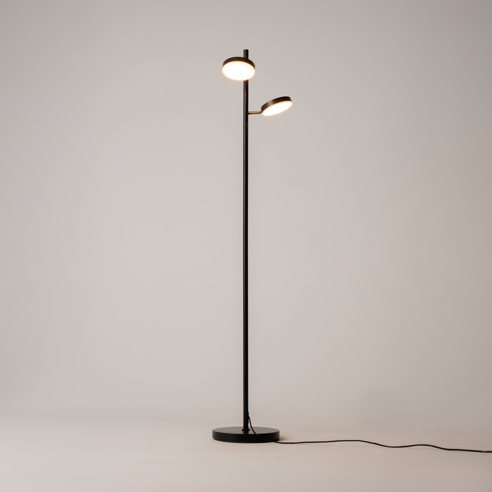 Maytoni Lampa podłogowa Fad - Metal - Czarny MOD070FL-L12B3K