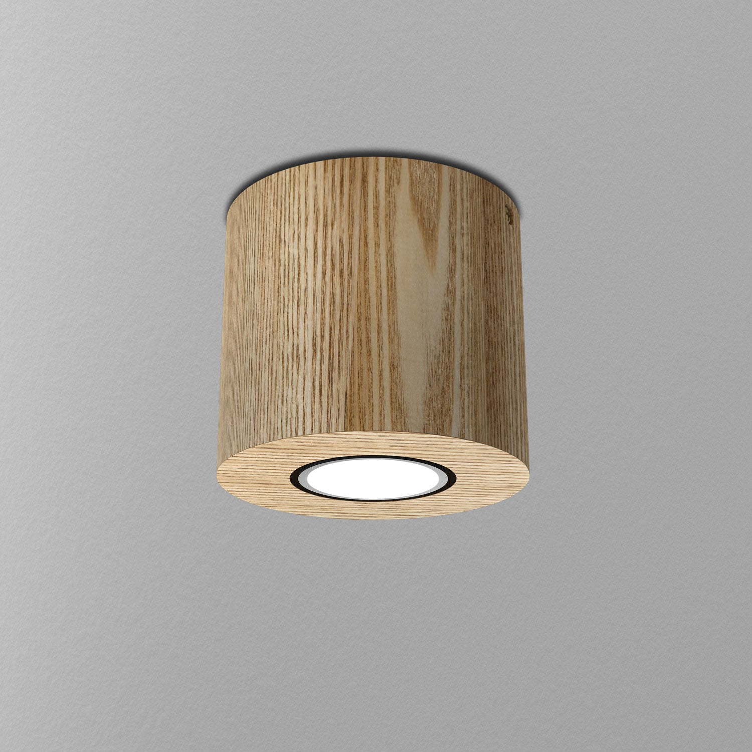 Downlight drewno pełne 1xGU10 (Ceryfikat FSC 100%, SGSCH-COC-070615)