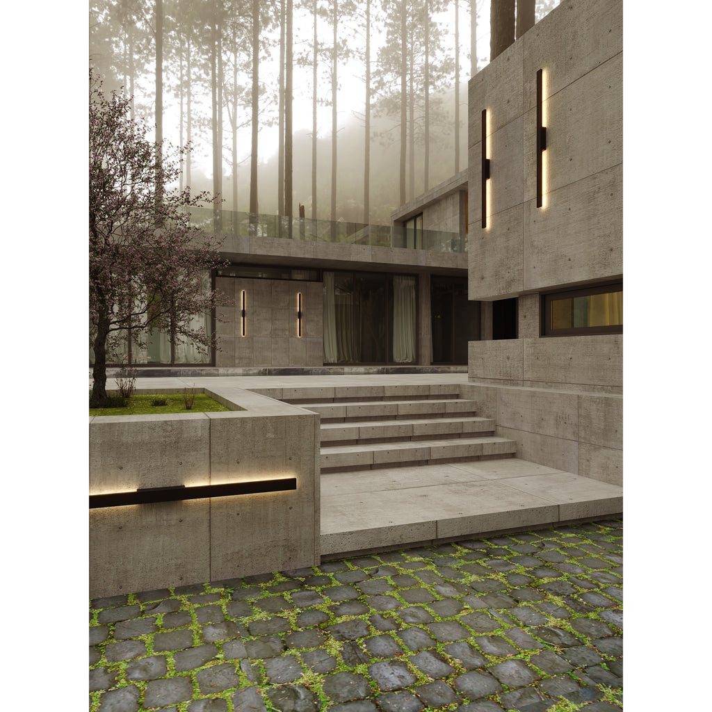 Maxlight Kinkiet Predazzo - Aluminium - Czarny W0461