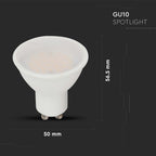 4.8W GU10 Żarówka LED Kompatybilna z Amazon Alexa i Google Home / Barwa: RGB+2700K-6500K / Trzonek:GU10