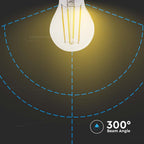 7W A60 Żarówka LED Kompatybilna z Amazon Alexa i Google Home / Barwa: 2700K-6500K / Trzonek:E27