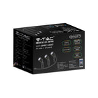 3x7W Oprawa ogrodowa SPIKE / Sterowanie: WiFi / Kompatybilny z Amazon Alexa i Google Home / Barwa:RGB+3000K-6500K / Obudowa: Czarna