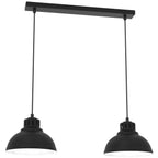 żyrandol Sven black 2xE27
