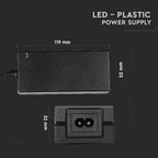 60W Zasilacz LED / Zasilanie:12V 6.5A