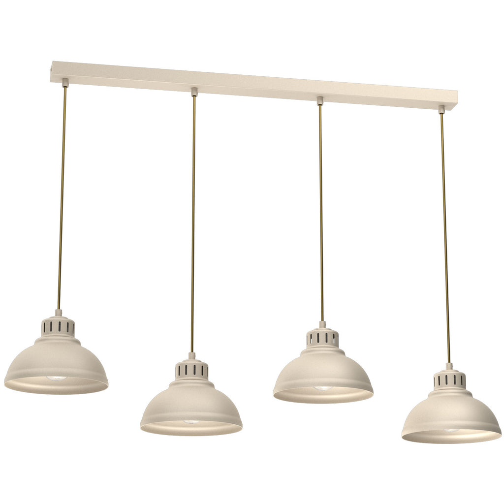 żyrandol Sven beige 4xE27