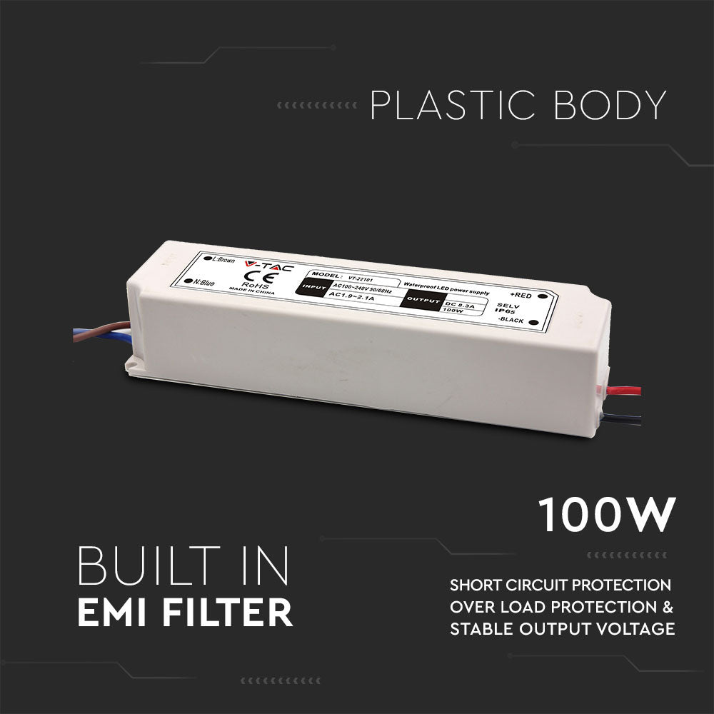 100W Zasilacz LED / Zasilanie:24V 4.2A / IP65