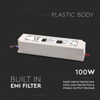 100W Zasilacz LED / Zasilanie:24V 4.2A / IP65