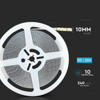 2835 Taśma LED / Chip SAMSUNG / Barwa:6400K / IP20 / Zasilanie: 24V / Rolka:10m