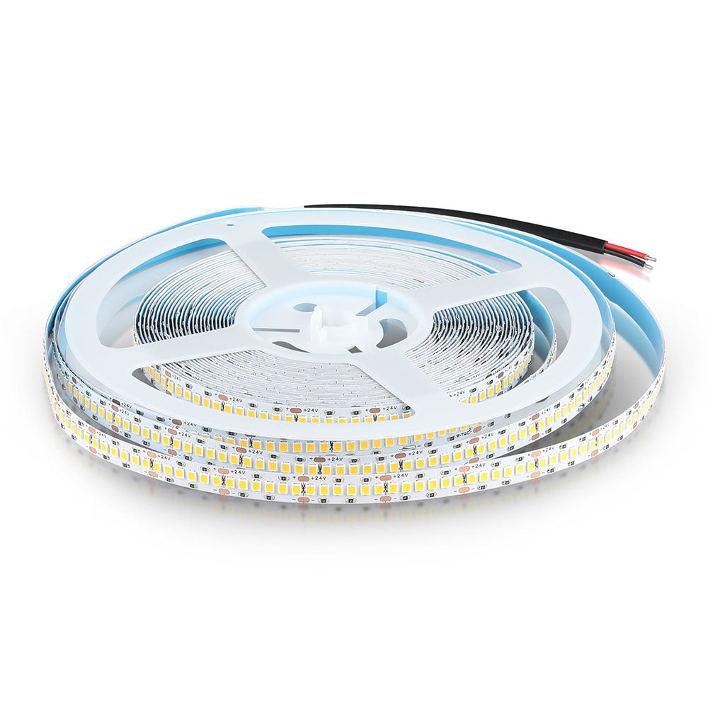 2835 Taśma LED / Chip SAMSUNG / Barwa:3000K / IP20 / Zasilanie: 24V / Rolka:10m