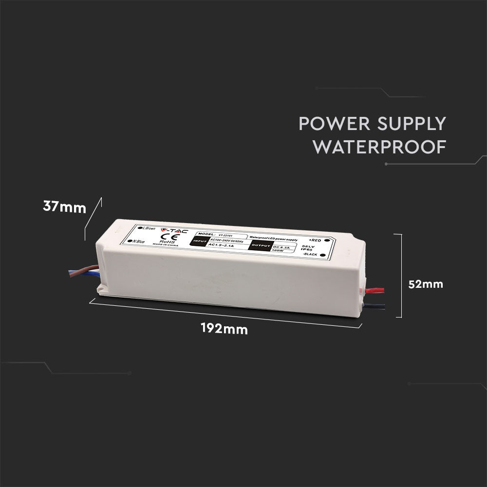 100W Zasilacz LED / Zasilanie:12V / IP67