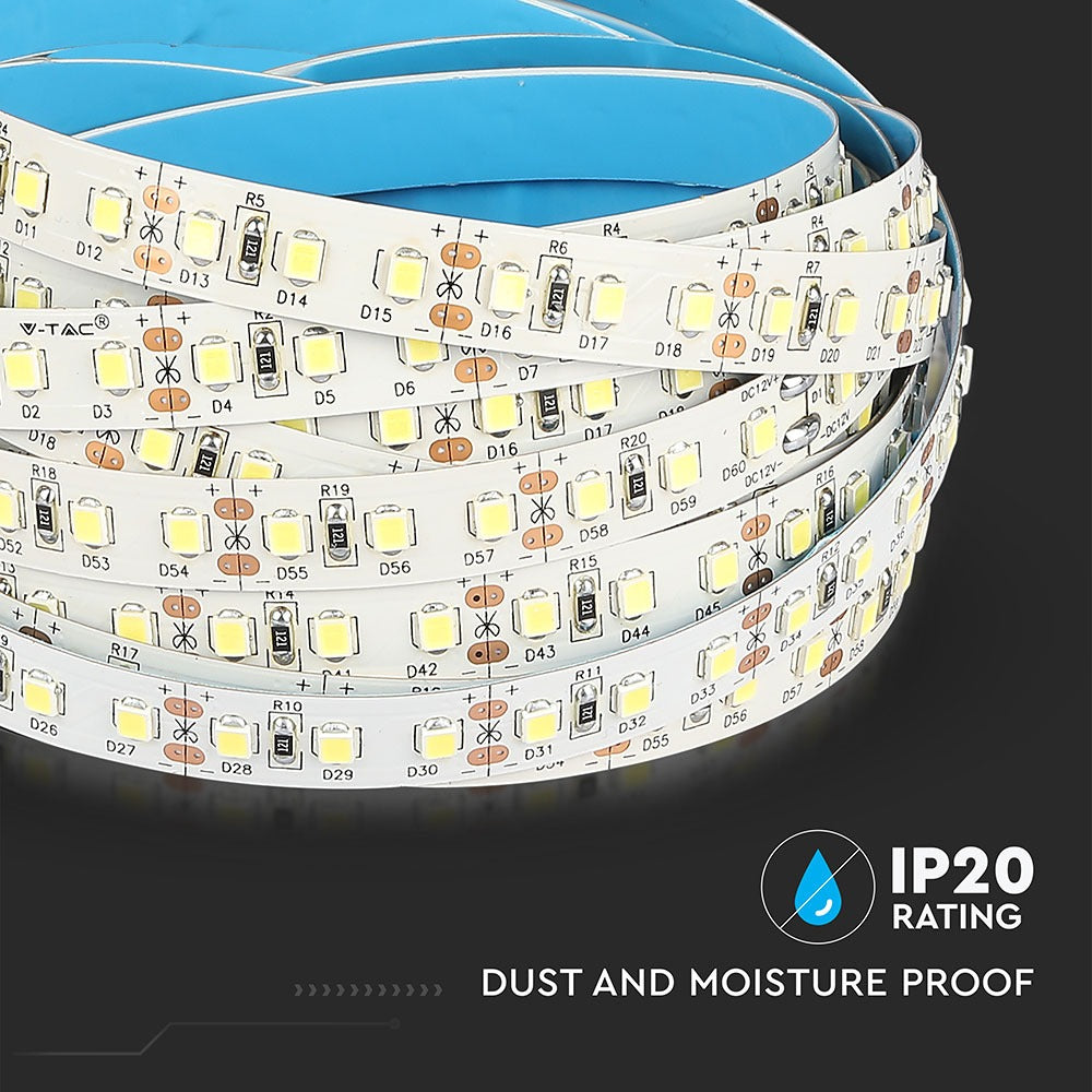 2835 Taśma LED / Chip SAMSUNG / Barwa:4000K / IP20 / Zasilanie: 12V / Rolka:5m